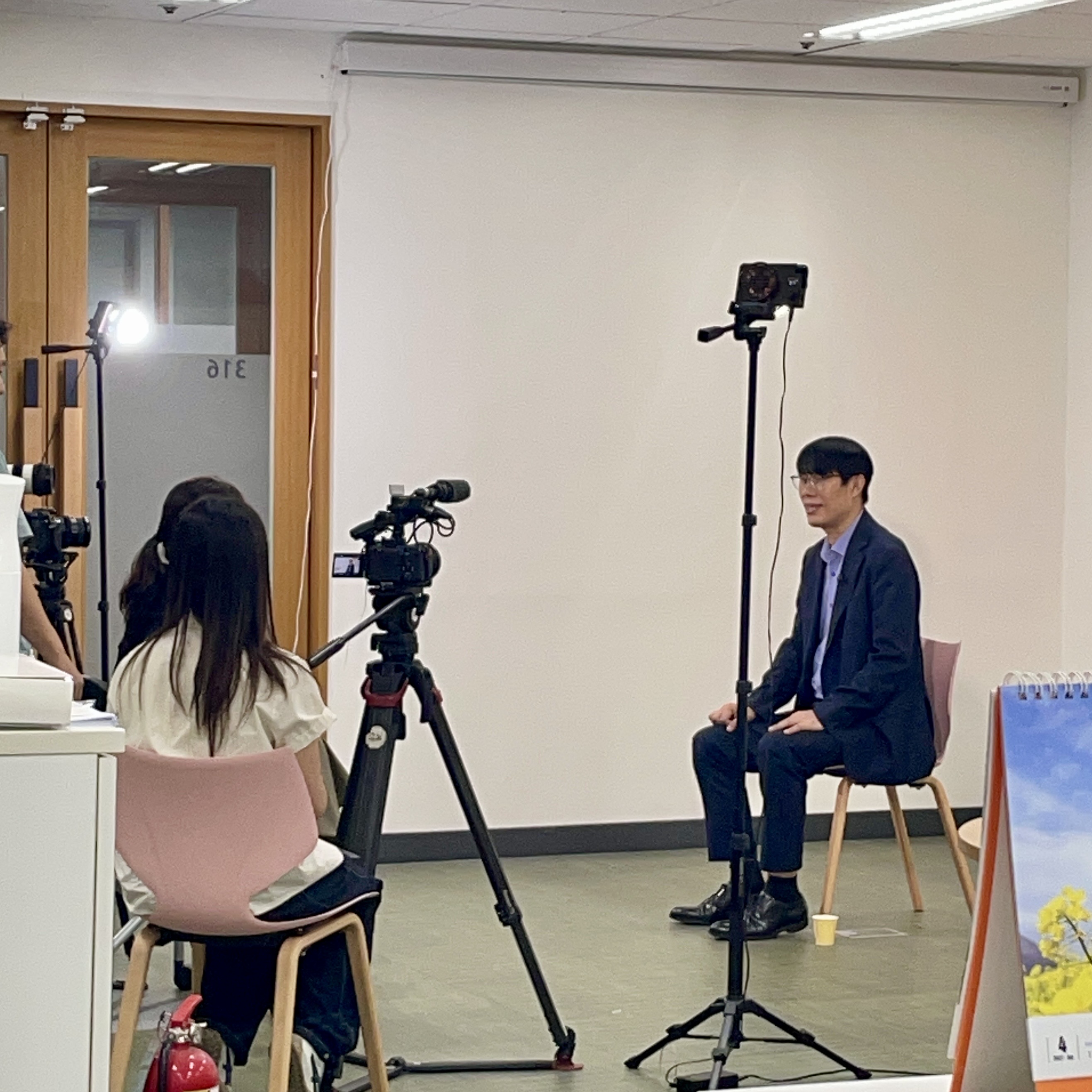 <광복의 유산 80년의 조각들> 다큐멘터리 1부 인구 편 촬영